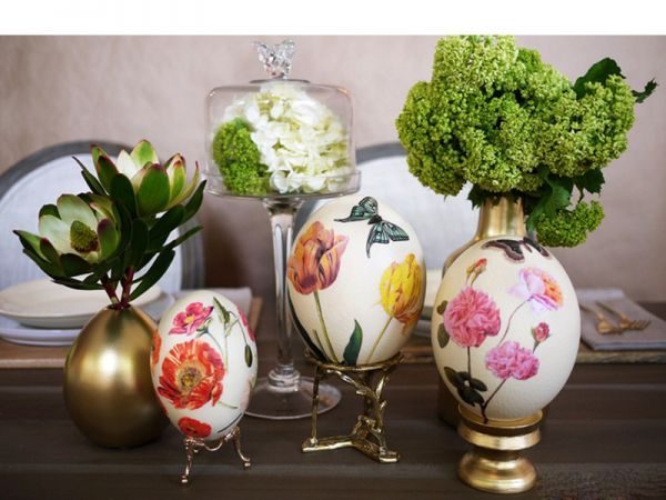 Декупаж пасхальных сувениров