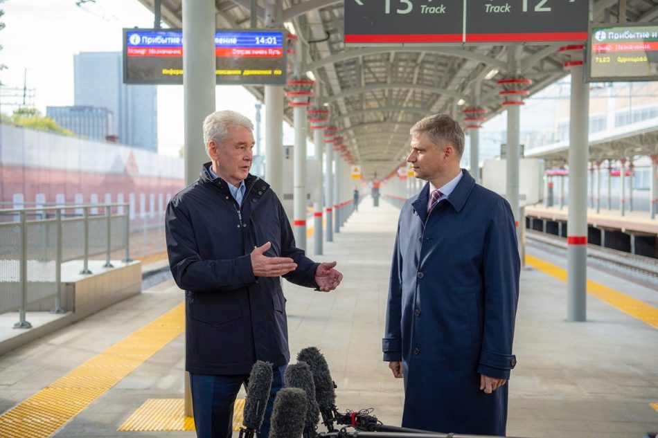Собянин рассказал о подготовке к запуску первой линии МЦД. Фото: mos.ru