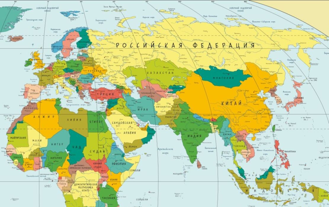На этой карте можно найти все страны, которые обязаны России своей государственностью