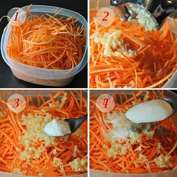 Как приготовить морковь по-корейски в домашних условиях. 