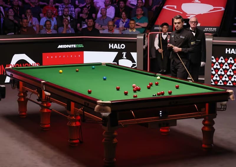 Ронни О'Салливан вышел в 1/2 финала на Шанхай Мастерс 2025 (фото: totallysnookered)