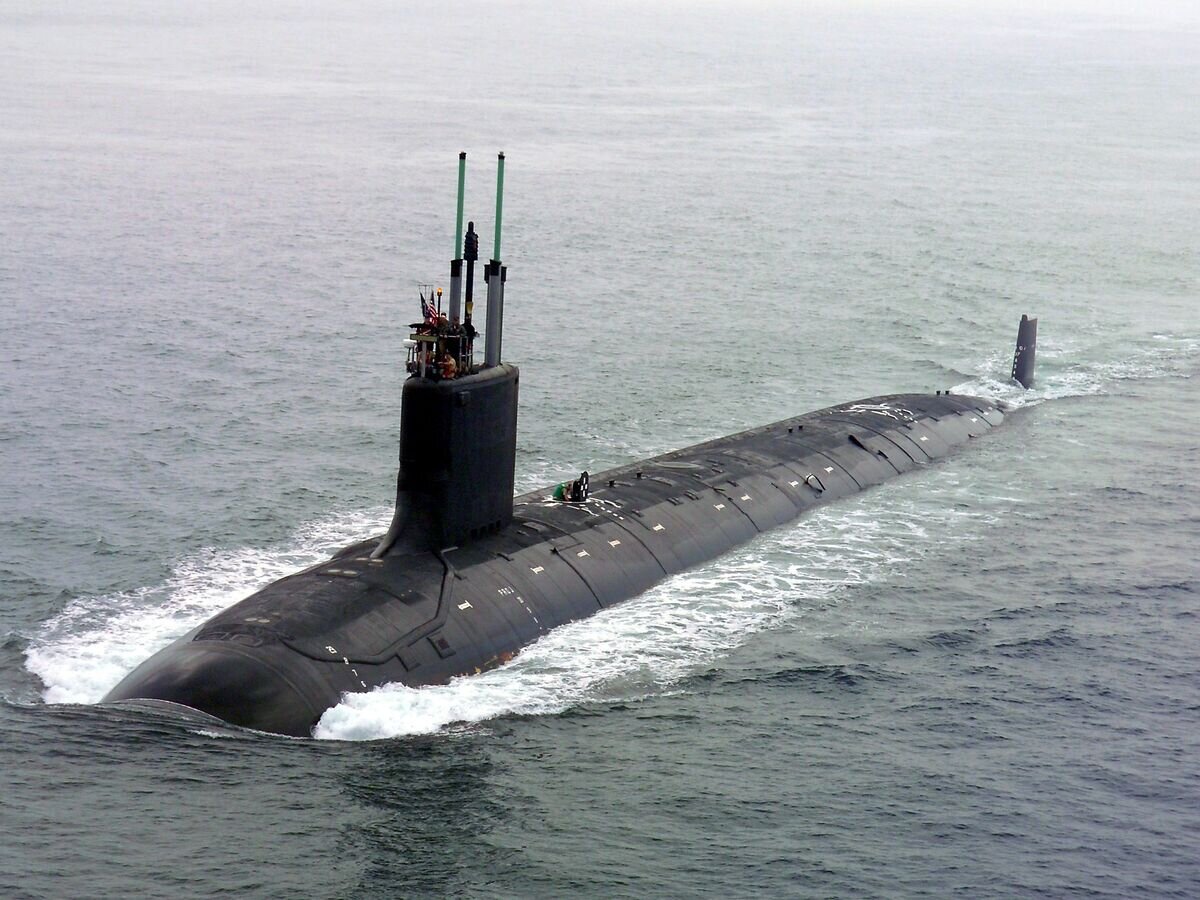    Первая подводная лодка США класса "Вирджиния" USS Virginia (SSN-774)© Фото : US Navy