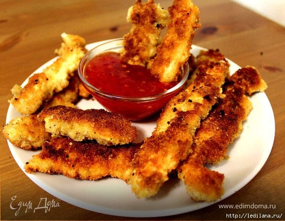 Хрустящие куриные палочки