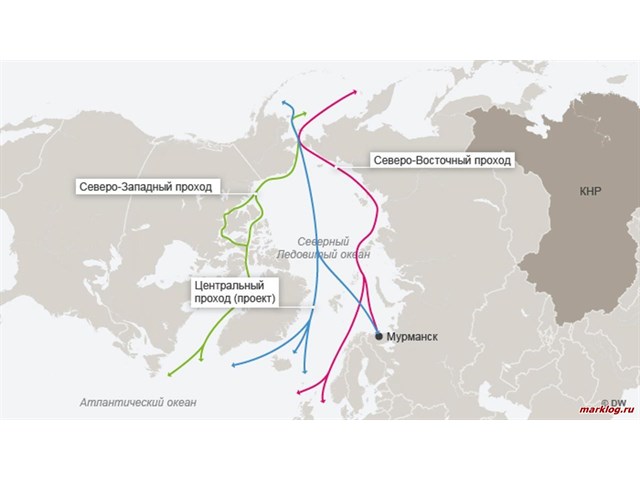 Перспективы и сложности Северного морского пути россия