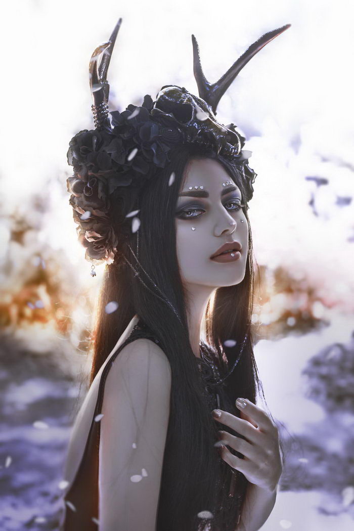 Фантазийные девушки в работах Lillian Liu 