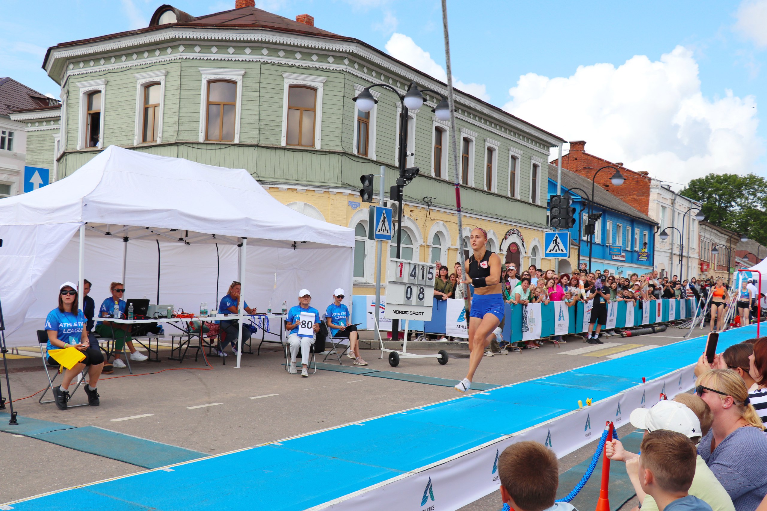 В Тверской области проходят международные соревнования Athletics League, посвящённые 950-летию города Торопца