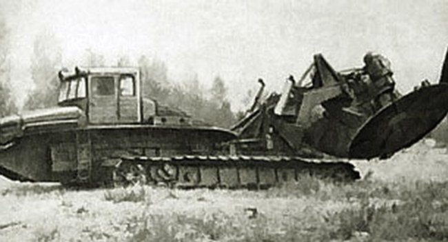 Самый необычный экскаватор советского производства — Д-583 Самый необычный экскаватор советского производства — Д-583 Автомобили