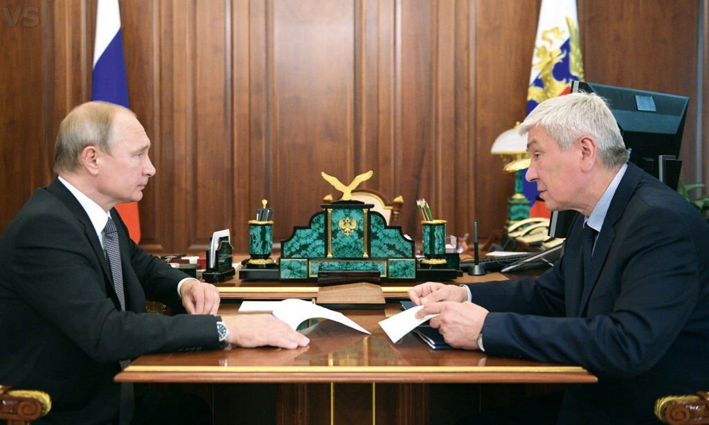 Владимир Путин и Юрий Чиханчин. Фото: psblog.ru