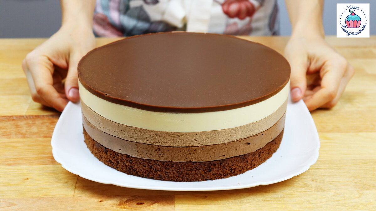 Торт три шоколада фото