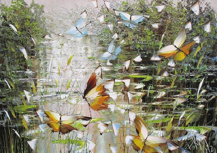 Мастихиновая живопись: Как художники сменили кисти на стальной инструмент и заставили «звучать» краски по-новому Мастихиновая живопись: Как художники сменили кисти на стальной инструмент и заставили «звучать» краски по-новому