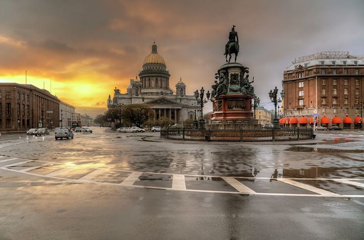 Рассветы и закаты Северной столицы… Восхищайтесь;))