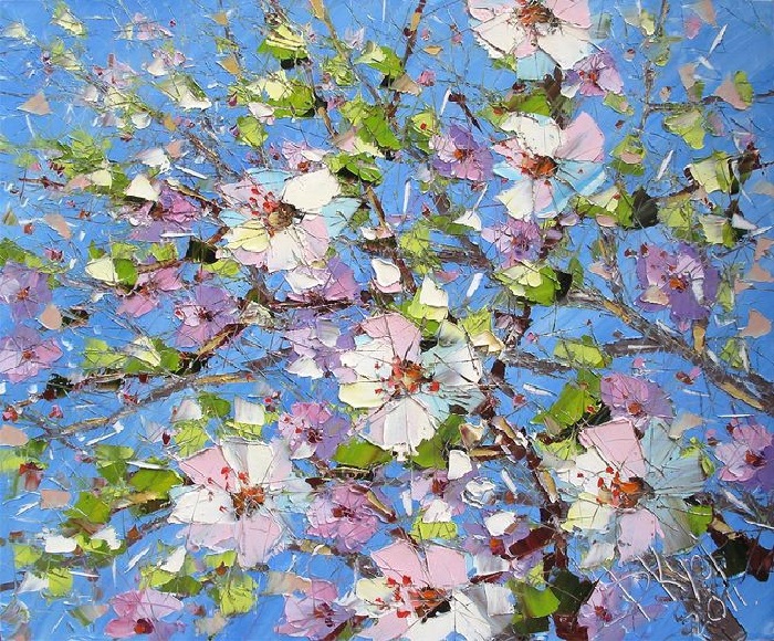 Мастихиновая живопись: Как художники сменили кисти на стальной инструмент и заставили «звучать» краски по-новому Мастихиновая живопись: Как художники сменили кисти на стальной инструмент и заставили «звучать» краски по-новому