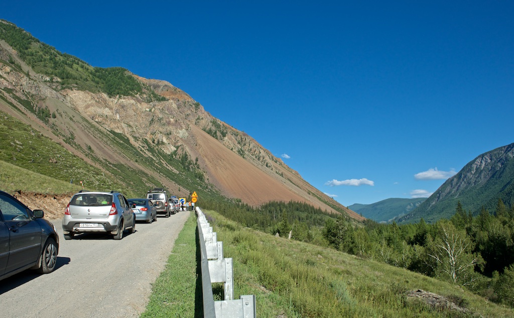 Путешествие на Алтай. К Голубому озеру через перевал Чике-Таман 