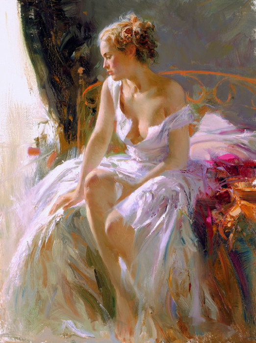 Романтическая живопись от Pino Daeni.