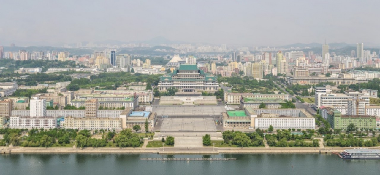 Пхеньян с высоты