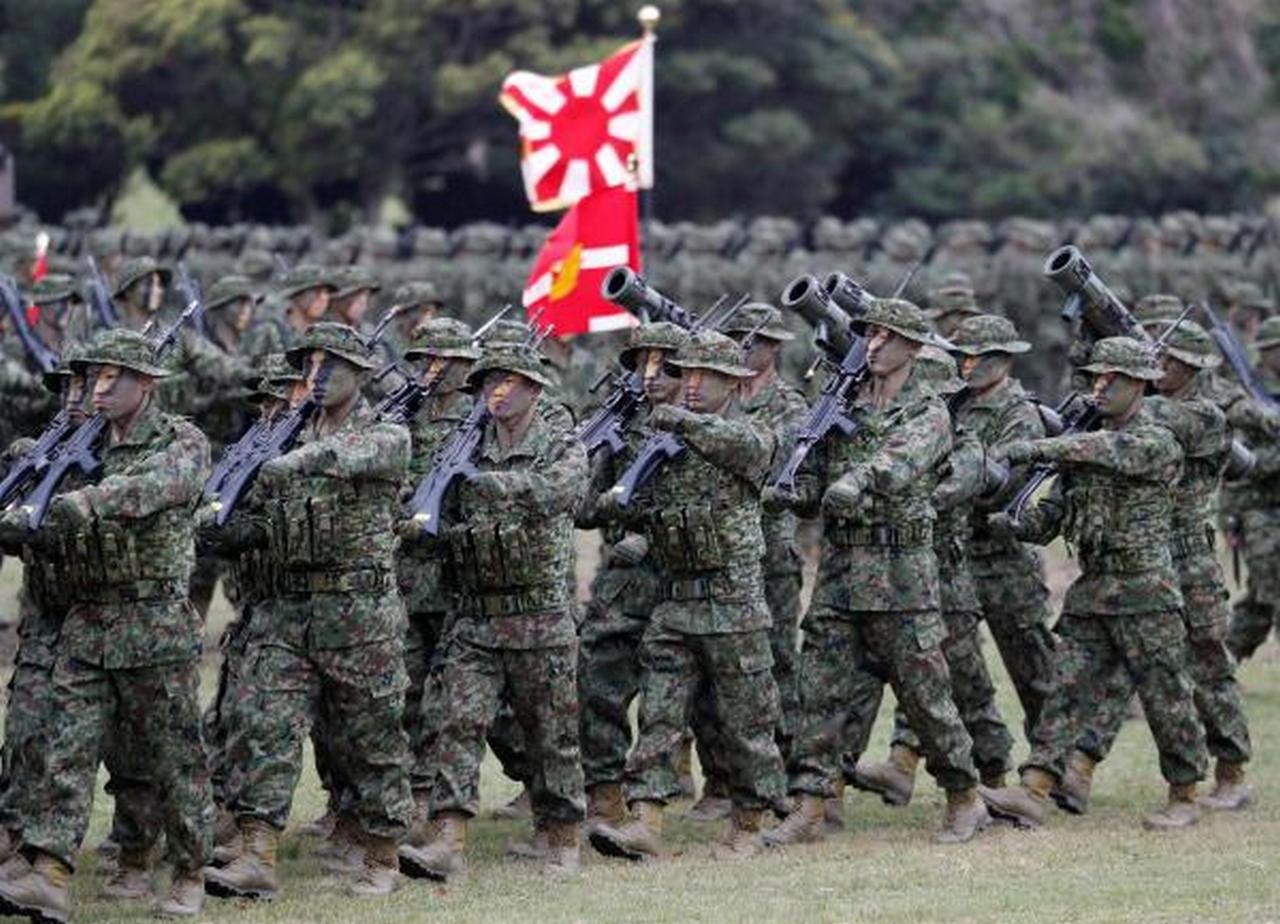 Япония военная помощь. Морская пехота сил самообороны Японии. Силы самообороны Японии. Японская армия. Японские войска.