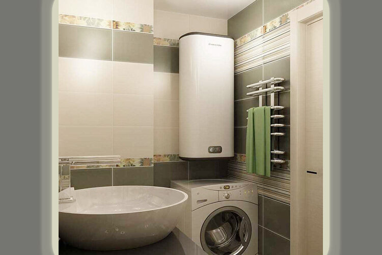 Стиральная машина в маленькой ванной комнате – как рационально использовать пространство, чтобы добиться максимального комфорта идеи для дома,интерьер и дизайн