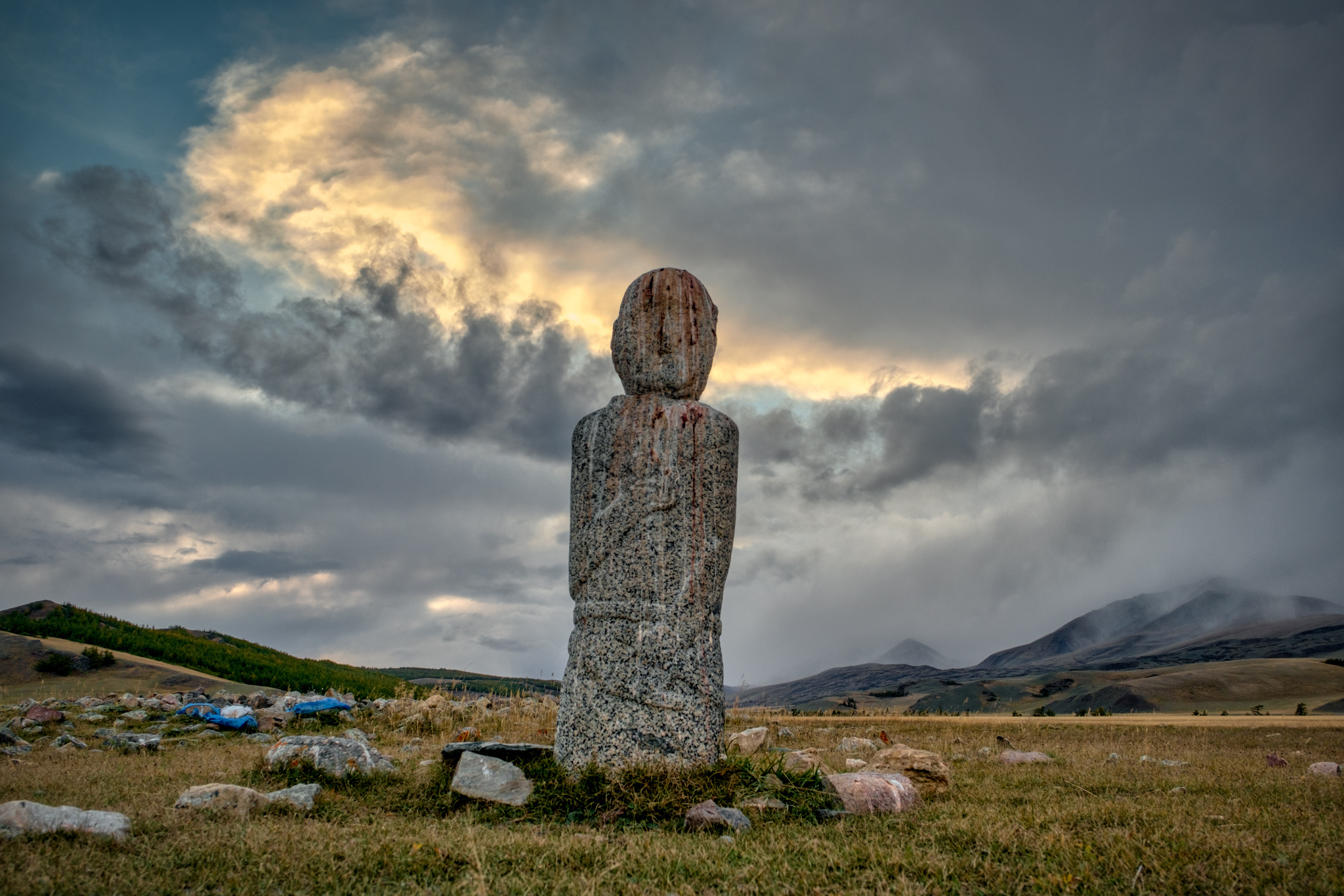 В осеннюю Тыву на автомобиле. В осеннюю Тыву на автомобиле.
