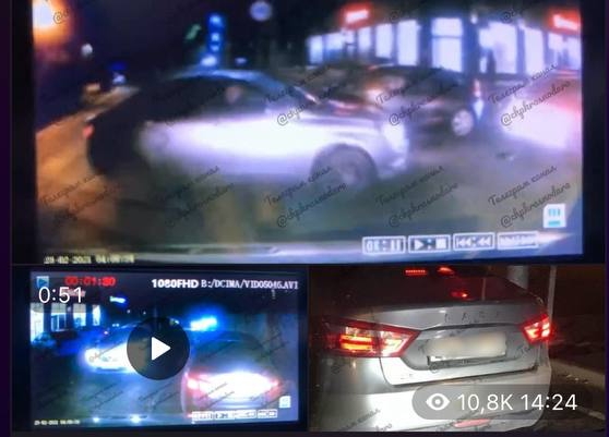 В Краснодаре пьяный автохам перекрыл дорогу скорой, в которой находился тяжелобольной пациент