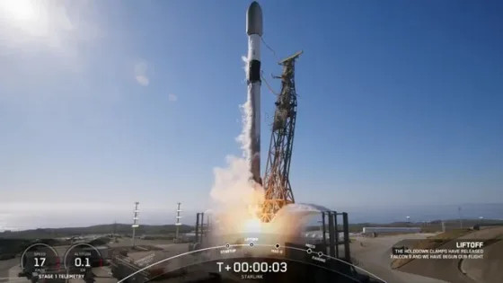 7000 спутников сети Starlink на орбите и ещё 26 в пути