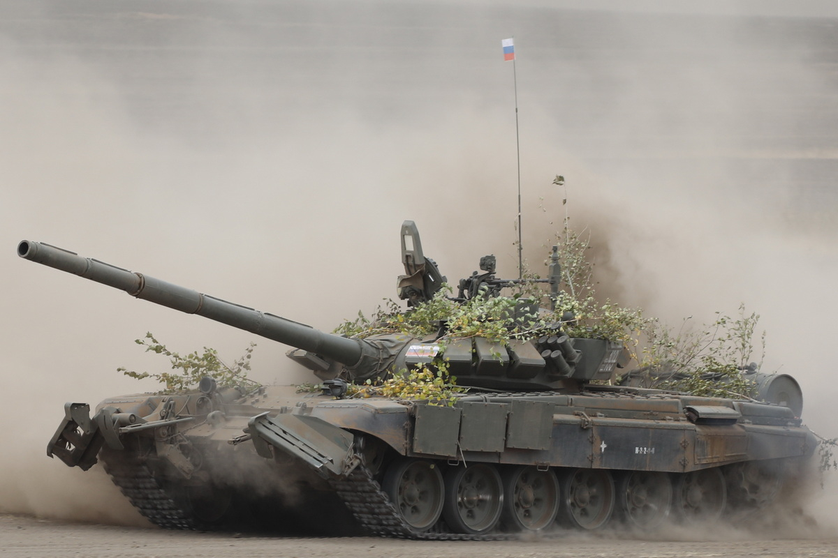 Партия танков Т-72Б3М поступила на вооружение мотострелкового соединения ЦВО в Оренбургской области