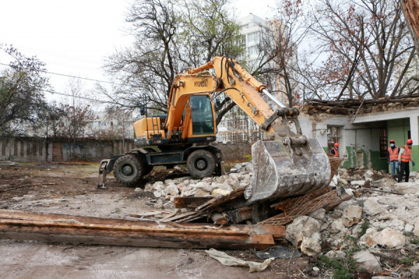 В Севастополе началось строительство дополнительного корпуса школы № 54