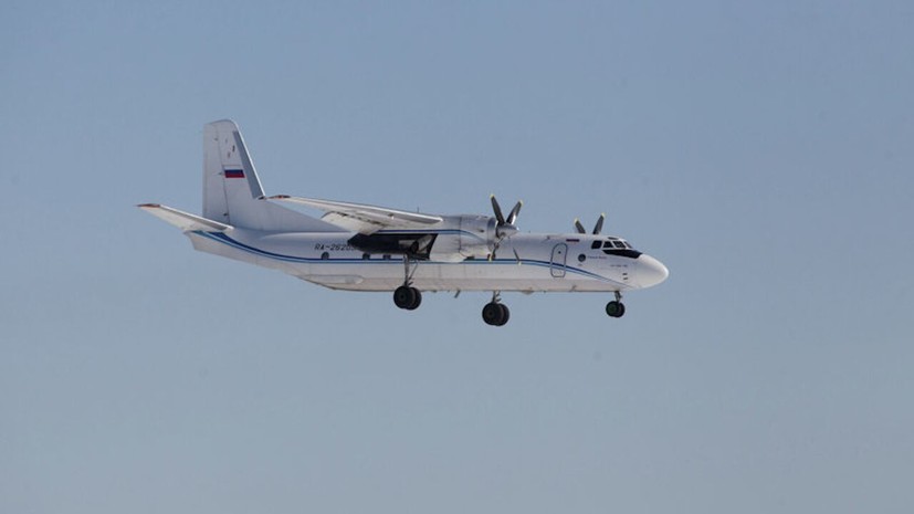 На Камчатке у Ан-24 лопнул пневматик стойки шасси, пострадавших нет