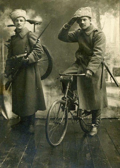 Железный конь в бою.