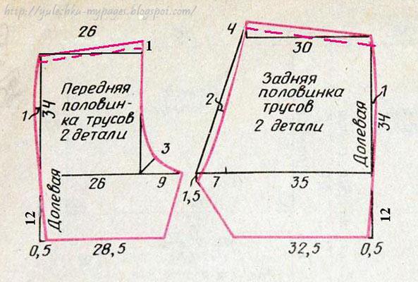 Как сшить мужские семейные трусы за 30 минут: мастер-класс женские хобби