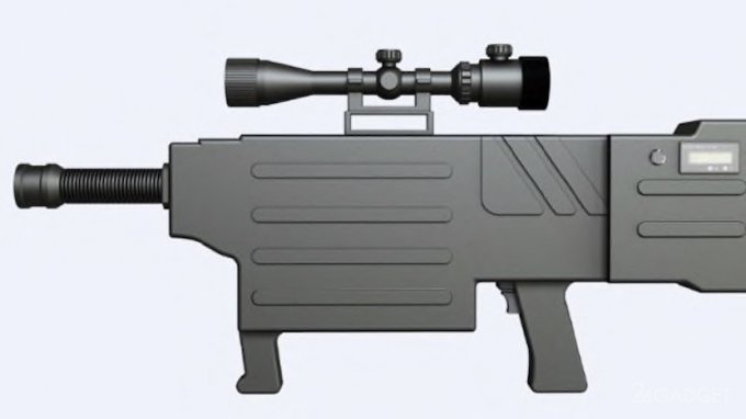 Китайская лазерная винтовка оказалась фейком (2 фото + видео)