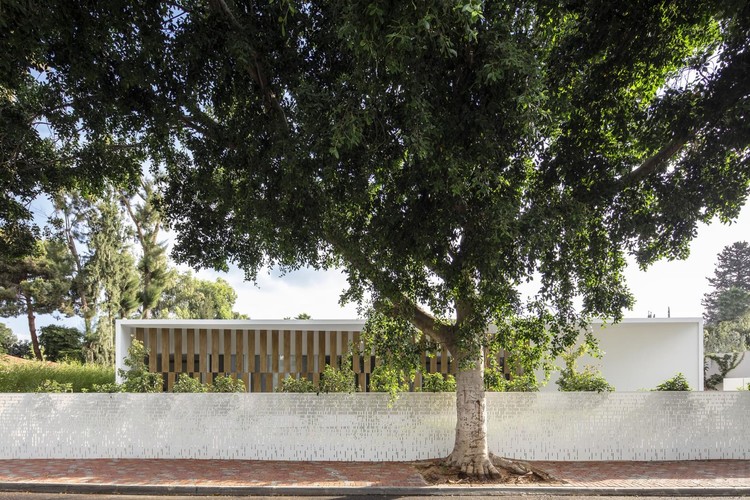 Необычный интерьер дома с двухэтажным садом в Израиле