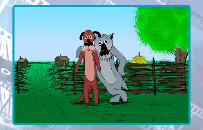Кадр из мультфильма «Жил-был пёс».