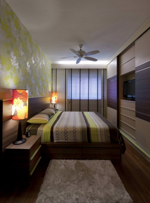 5 шагов в дизайне узкой спальни, которые помогут устранить недостатки планировки