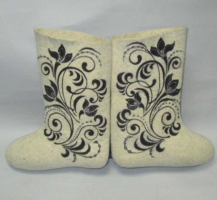 валяные валенки своими руками