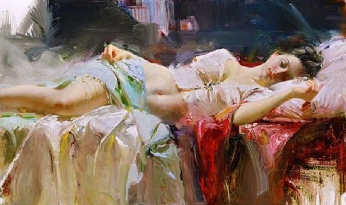 Романтическая живопись от Pino Daeni.