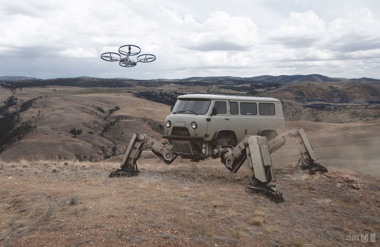 Гениальный Арт-проект «Russia 2077» от художника Евгения Зубкова Гениальный Арт-проект «Russia 2077» от художника Евгения Зубкова арт