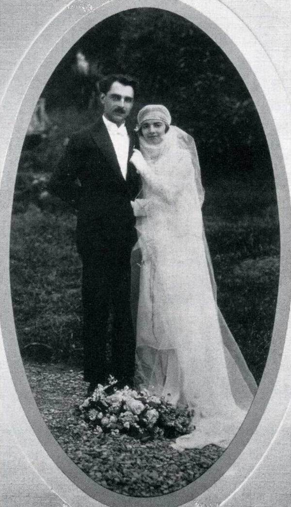 Марсель Петио с женой, 1927 г.