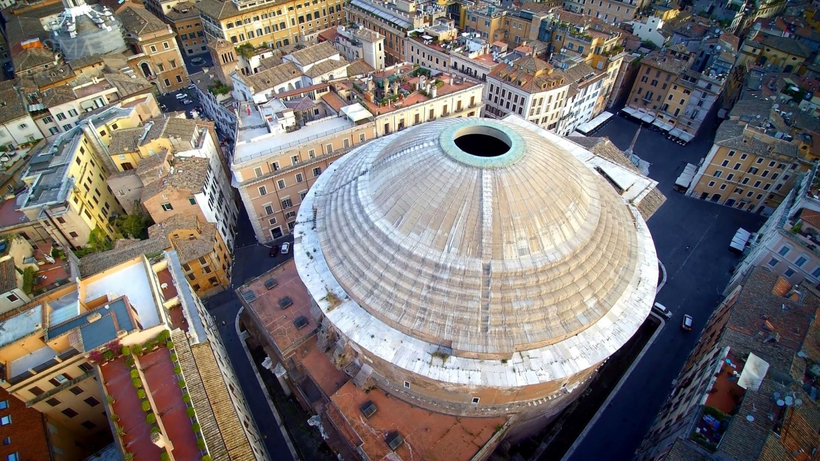 Загадка Пантеона: как римляне построили то, что не удалось больше никому в мире здание, Пантеон, купол, Пантеона, является, более, находится, местом, единственным, такого, большого, древние, никому, удалось, повторить, сохранился, считается, только, архитектуры, купола