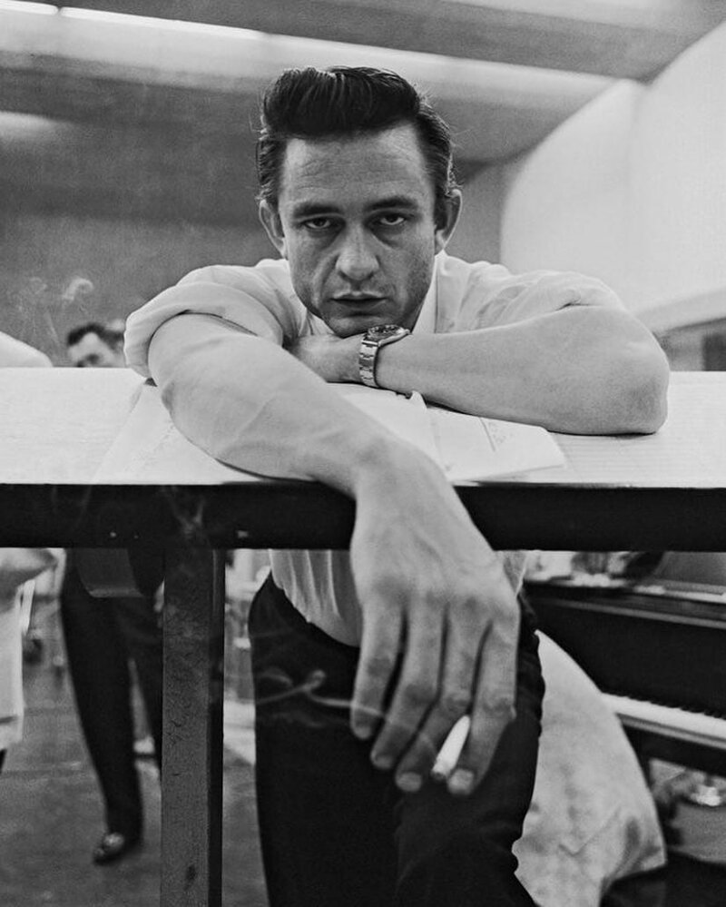 9. Джонни Кэш, Лос-Анджелес, 1961 актер, в мире, знаменитости, люди, певец, фото, фотография