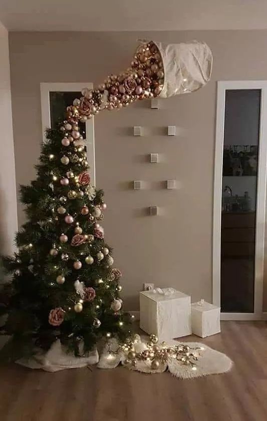 Как украсить елку на Новый год 2023: 10 интересных идей декор елки,елочные игрушки,идеи для дома,как украсить елку,новый год​​​​​​​