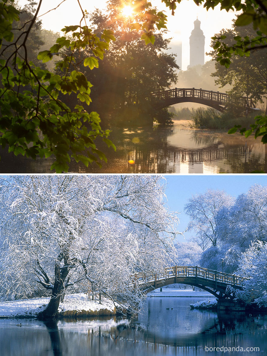 До и после: зимние преображения