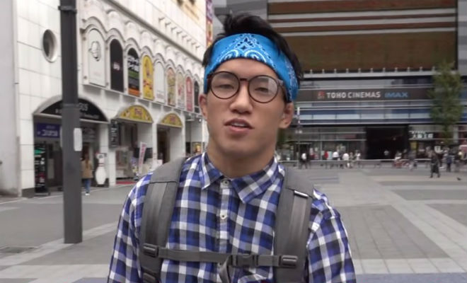 Дерзкие парни нагрубили любителю чистоты и тут же принялись извиняться: ботаник оказался бойцом ботаник,мусор,Пространство,спарринг,спортъ,Япония