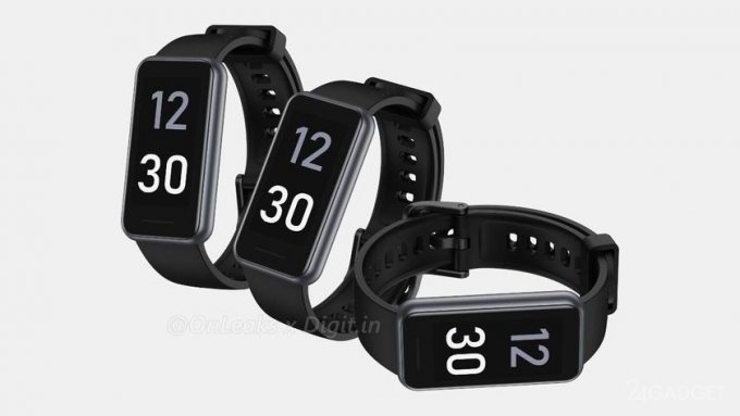 В видео показали фитнес браслет Realme Band 2 с экраном 1,4 дюйма