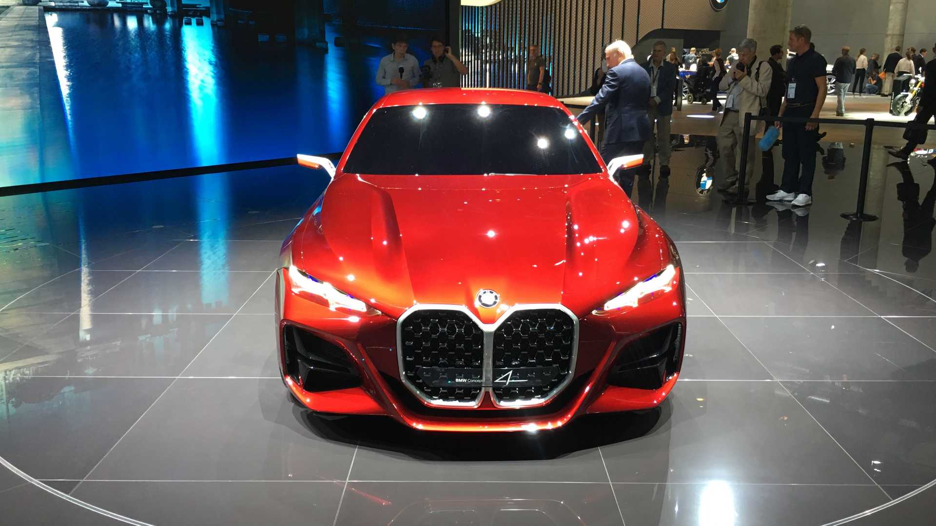 BMW решетка Concept