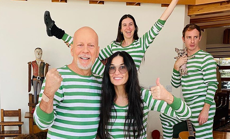 Злосчастная игла и возвращение к истокам: дочь Брюса Уиллиса объяснила, почему он проводит карантин с экс-супругой Деми Мур, а не с женой