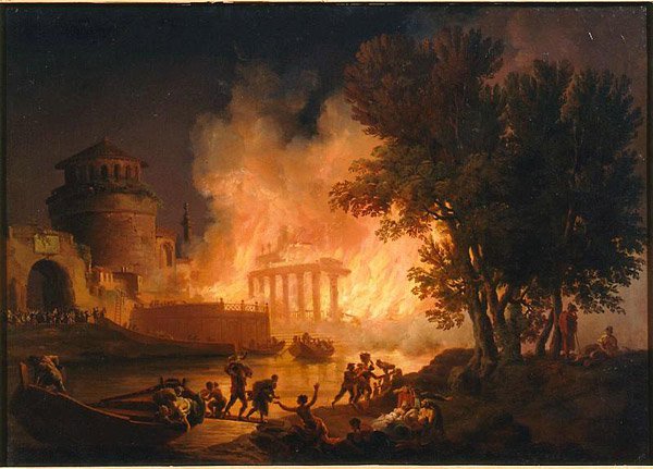 Пожар в Риме