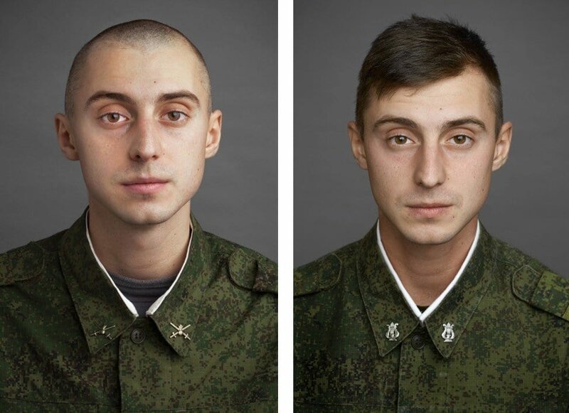 Как российская армия меняет человека: фото "до" и "после" 