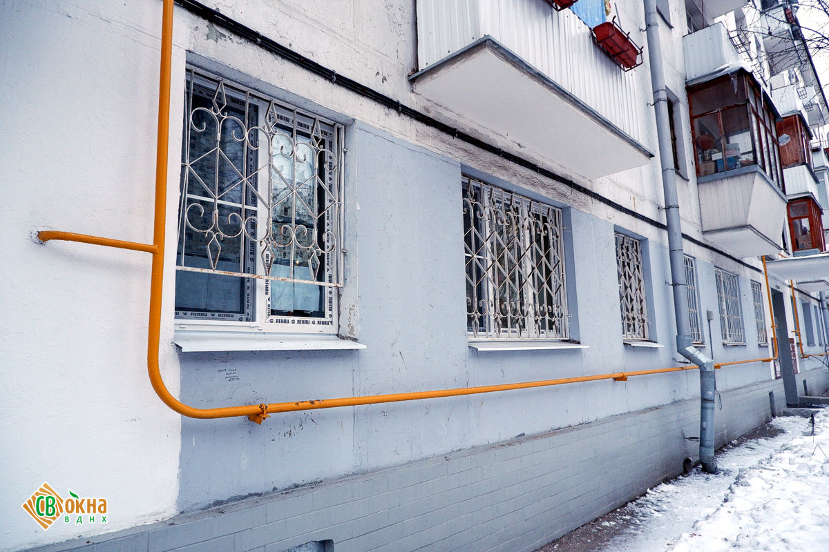 Окна REHAU Delight в пятиэтажке