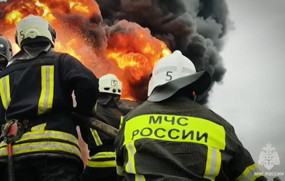 Пожару в центре Москвы присвоен повышенный ранг сложности