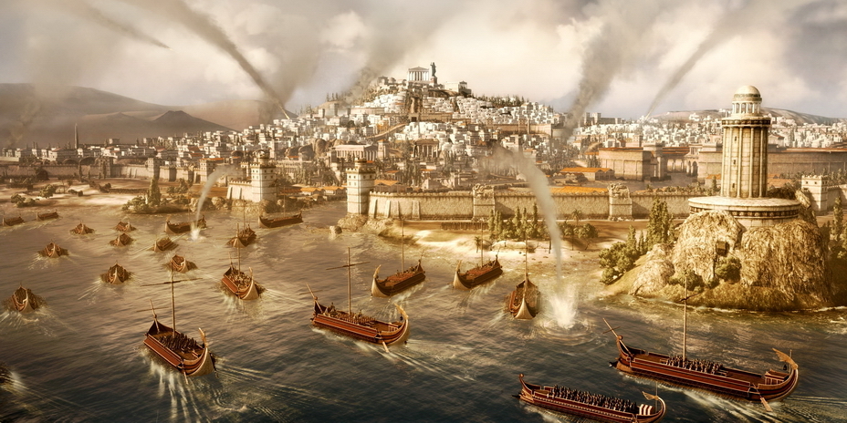 ​Римский флот атакует Карфаген - От тартессийцев до римлян | Warspot.ru